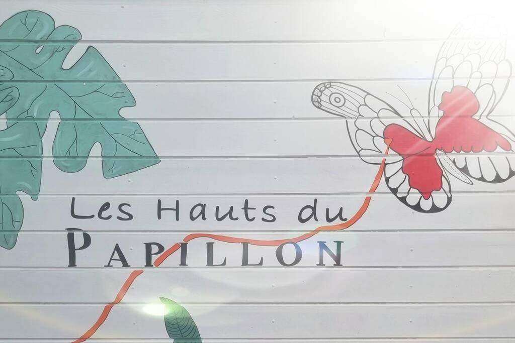 Les Hauts Du Papillon - Piscine Et Vue Mer - Sainte-Rose Exterior photo